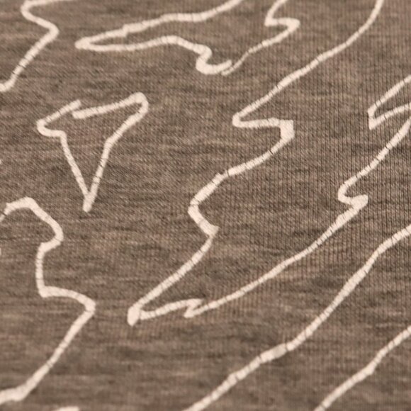 Lululemon | Gray White Muscle Hustle Tank Lightning Print - Picture 7 of 8